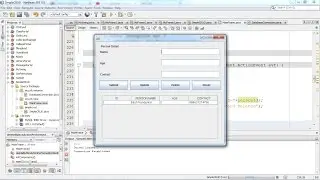 1  Insert Update Delete Select CRUD OPERATION  USING JAVA JDBC Connection