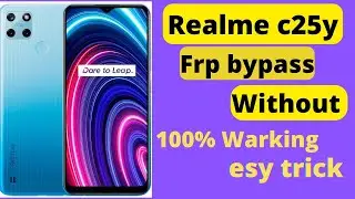 Realme c25y Frp Bypass Android 11 Without Pc New Tricks / one click done