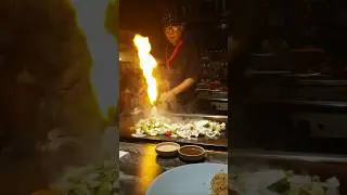 Hibachi fire!!   #food #foodie #hibachi #fun #christmas #newyear