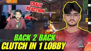 INSANE 😱🔥 TG SHANKY Does 2&times; 1v4 CLUTCH in ONE LOBBY! 