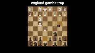 win with englund gambit trap !! #trending #chess #shortfeed #shorts #youtubeshorts