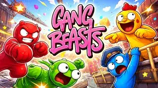 GANANDO EN LOS 3 MAPAS DE (GANG BEASTS)