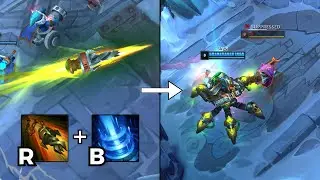 How To Pull Someone With Urgot's R In The Fountain