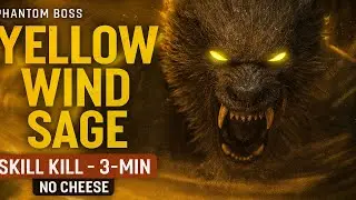 Yellow Wind Sage (HARD) &mdash; 3-Min Skill Kill | Black Myth: Wukong [No Cheese, Basic Power-Ups]
