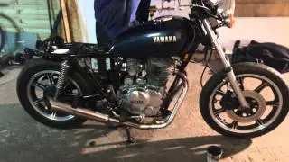 1981 Yamaha XS400 SE - custom exhaust sound