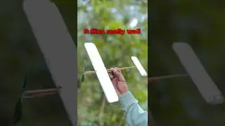 Simple Rubber band Plane ✈️