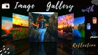 Image Gallery With Reflection Effect Using HTML, CSS & jQuery | THE WEBFIX