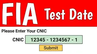 fia written test date 2021
