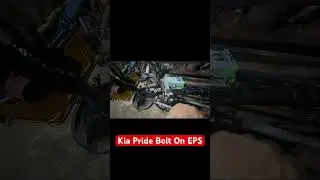 Kia pride bolt on eps #eps  #kiapride  #kiaprideeps #epsconversion #eps