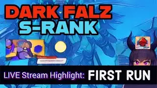 PSO2 NGS || DARK FALZ Release || First Run Reaction & S Rank