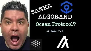 ANKR, Algorand, working with Ocean Protocol? AI, Data? Data Defi?