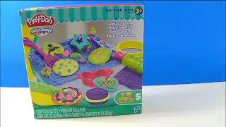 NEW Play Doh Cute Cookie Tray Creations Playset Playdough Deserts, Icing, Gummy Bear, Ice Cream Cake