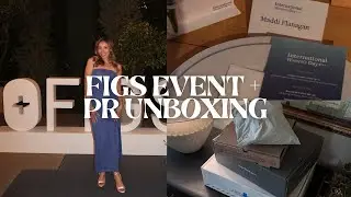 DAYS IN MY LIFE: how I became a FIGS Ambassador, FIGS event in LA & PR unboxing