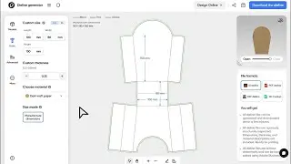 How to create a French fries box template using Pacdora?
