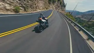 One Shot Sport Bike Chase through San Gabriel Canyon 4K