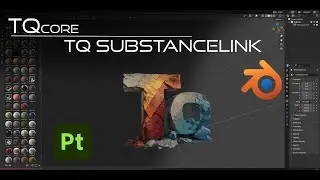 TQ SubstanceLink &ndash; Real-Time Bridge Between Blender & Substance Painter | Tutorial