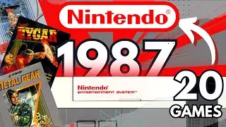 20 🔴 NES games released in 📆 1987 (Pt. 1) | What a YEAR❗