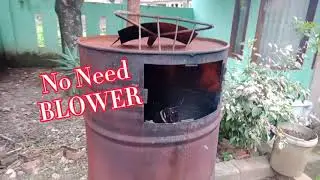 Steam jet stove bright day BURNING