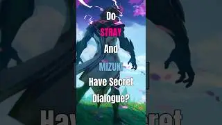 Stray and Mizuki Secret NPC Dialogue #fortnite