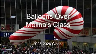 Balloons Over Molina's Class 2025