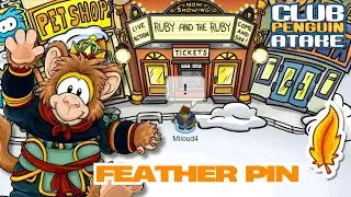 FEATHER PIN - AS2 | Club Penguin Atake