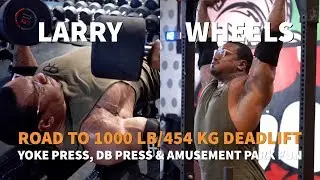 YOKE PRESS, DUMBBELL PRESS, HAUNTED HOUSE IN DUBAI!