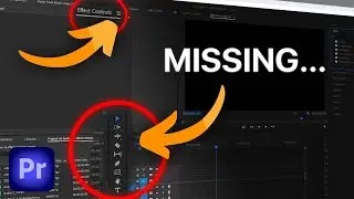 Как исправить ОТСУТСТВУЮЩИЕ элементы управления эффектами и панель инструментов в Premiere Pro