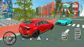City Car Driving -Honda Civic Car Simulator Gameplay 2023 || Gadi ka game