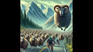 Someone SPRINTS early! I laugh. Then I SPRINT too early.... Yep... OUCH. HERD Winter Racing Series!