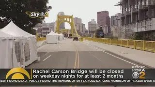 Rachel Carson Bridge to close weekday nights for 2 months