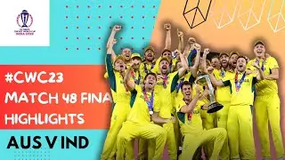 Australia Vs India | ICC Cricket World Cup | The Final Highlights #cwc23 | #allcric | 🇦🇺🆚🇮🇳