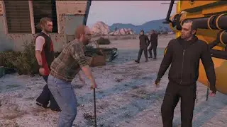 Completing the merryweather heist in GTA V