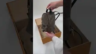 Louis Vuitton Palm Springs Mini Unboxing 😍 #designerhandbags #louisvuitton #unboxing