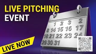Live Pitches. Real Investor Access 💰