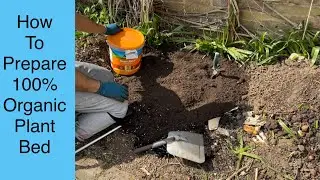 Prepare your organic plant bed, #compost recipe #garden #bangladesh #ukgardening