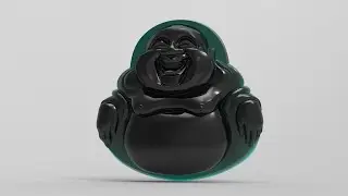 Jade Buddha, 3d model for printing