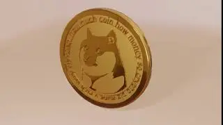 Dogecoin 3D print model