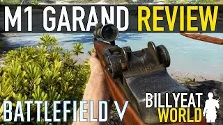 M1 GARAND - Review & Gameplay On NEW PACIFIC 🏝 MAPS | BATTLEFIELD V