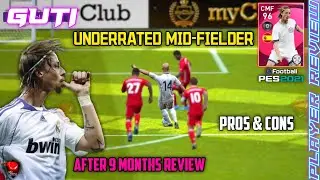 Most Underrated Iconic Mid-fielder Real Madrid Guti 🔥 || 9 Months Used Player Review ⚡|| Pes 2021
