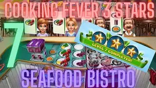 Cooking Fever 3 Stars: Seafood Bistro - Level 7 - Audio Playthrough
