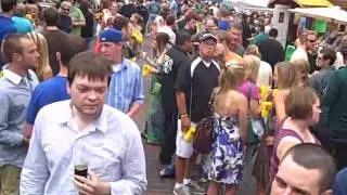 Boogie on the Bricks - Ohio Brew Week - Tasting Area