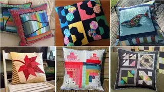 💞New unique patterns quilted cushions cover by pop up fashion 💜