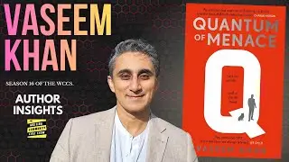 Vaseem Khan: CWA Dagger Winner, James Bond Q Author | The Edge of Darkness. 📱