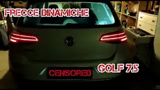 Frecce dinamiche VW Golf 7.5 Dinamic LED