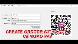 [C#] Tutorial Create QR code with logo pay Momo
