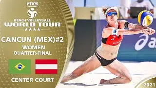Agatha/Duda vs. Sch&uuml;tzenh&ouml;fer/Plesiutschnig - Full Match | 4* Cancun 2021 #2