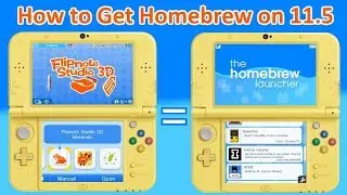 How to Get Homebrew on Nintendo 3DS - Firmware 11.5.0 - For FREE - notehax/lasthax