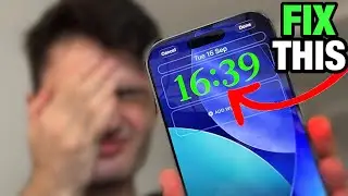 Can't Change Clock Size on iOS 26 FIXED ✅ How To Make Clock Bigger in iPhone 🔥 iOS 26 Clock Settings