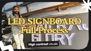 LED sign board manufacturing 