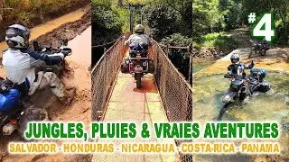 5 pays de l’Amérique Centrale en moto 🏍️🌎 | Jungles, pluies & vraies aventures 🔥 | EP4